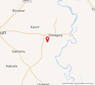 Map of Parshidpur, Uttar Pradesh