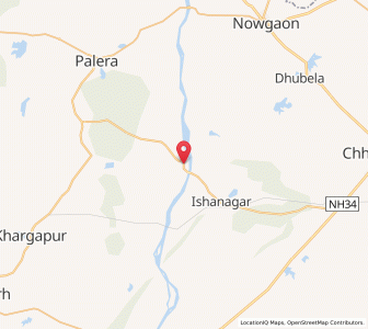 Map of Parsottamgarh, Madhya Pradesh