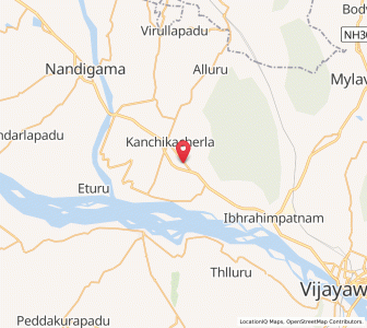 Map of Partiala, Andhra Pradesh