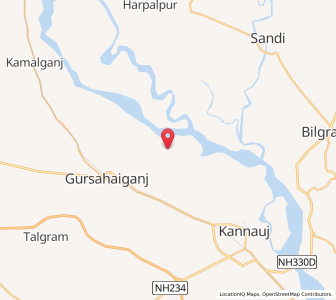 Map of Paruwa Purwa, Uttar Pradesh