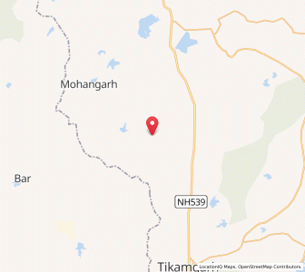 Map of Parwar, Madhya Pradesh