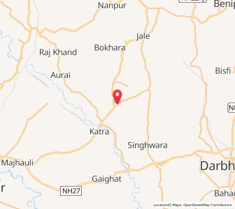 Map of Pasaul, Bihar