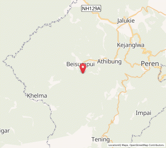 Map of Pasompui, Nagaland