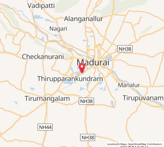 Map of Pasumalai, Tamil Nadu