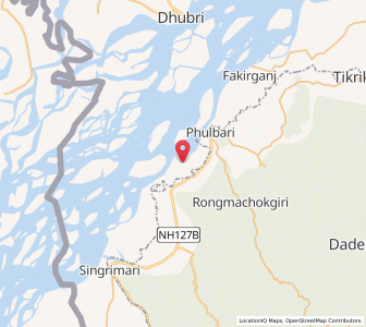 Map of Patakata, Meghalaya
