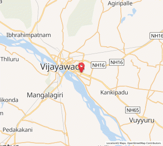 Map of Patamata, Andhra Pradesh