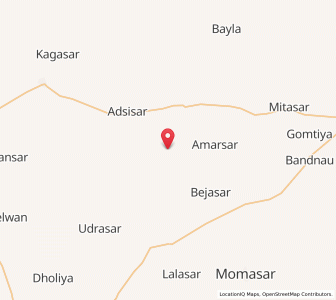 Map of Patamdesar, Rajasthan