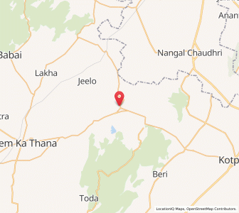 Map of Patan, Rajasthan