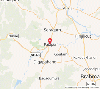 Map of Patapur, Odisha