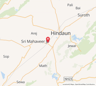 Map of Pataunda, Rajasthan