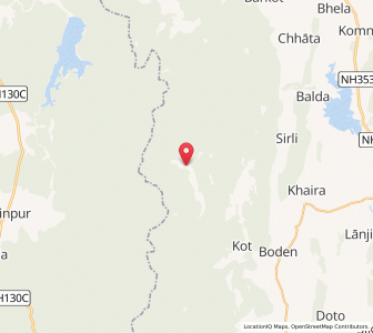 Map of Patdarha, Odisha