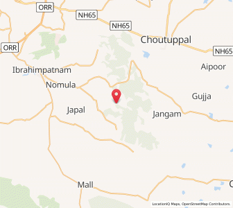 Map of Patelcheruvu, Andhra Pradesh
