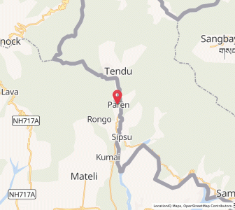 Map of Paten, West Bengal