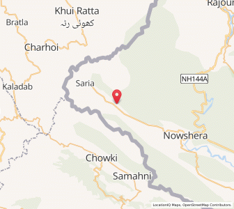 Map of Patha ni Gai, Kashmir