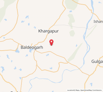 Map of Pathaghat, Madhya Pradesh