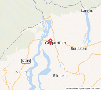 Map of Pathalipam, Assam