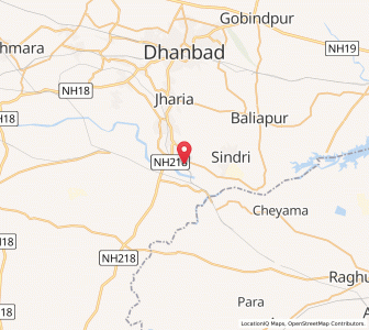 Map of Pathardih, Jharkhand