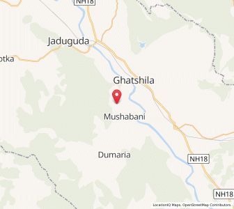 Map of Patharghara, Jharkhand