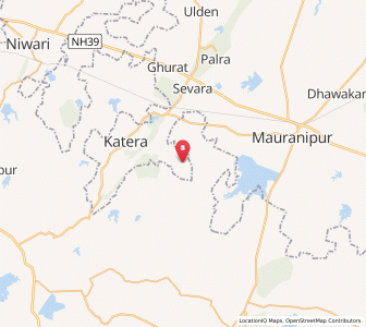 Map of Pathgawan, Madhya Pradesh