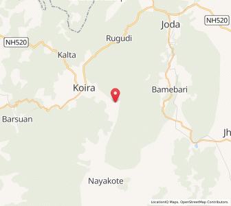 Map of Patholi, Odisha