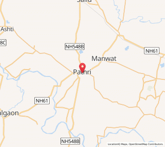 Map of Pathri, Chhattisgarh