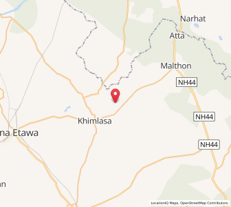 Map of Patikheri, Madhya Pradesh