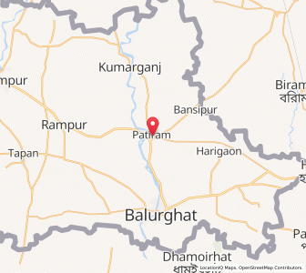 Map of Patiram, West Bengal