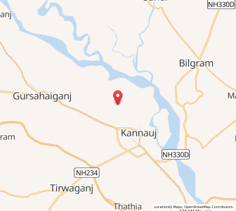 Map of Patit Purwa, Uttar Pradesh