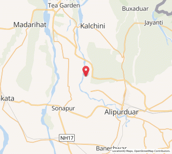 Map of Patkapara, West Bengal
