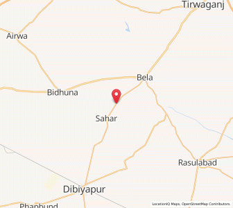 Map of Patna Bela, Uttar Pradesh