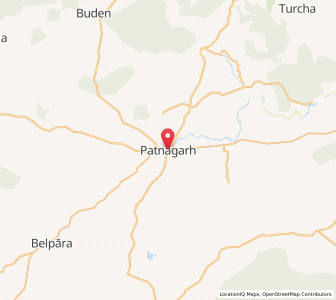 Map of Patnagarh, Odisha