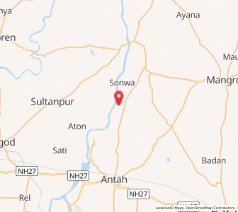 Map of Patonda, Rajasthan