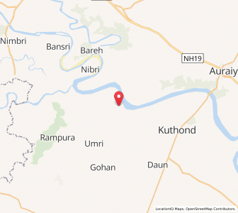 Map of Patrahi, Uttar Pradesh