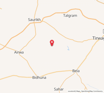 Map of Patrian Purwa, Uttar Pradesh