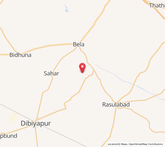 Map of Patti Turna, Uttar Pradesh