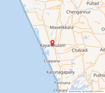 Map of Pattiyurgramam, Kerala