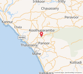 Map of Pattyam, Kerala