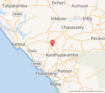Map of Patuvilayi, Kerala