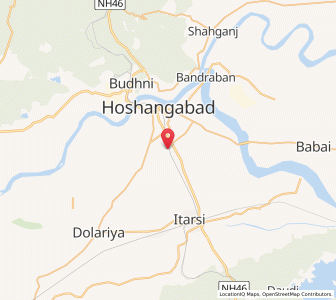 Map of Pawarkhera, Madhya Pradesh