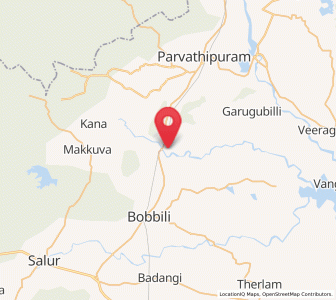 Map of Pedda bhogili, Andhra Pradesh