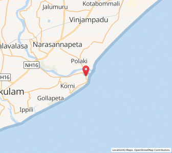 Map of Pedda Machchilisam, Andhra Pradesh