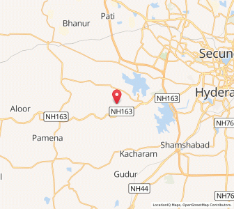 Map of Pedda Mangaiaram, Andhra Pradesh
