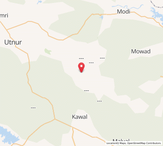 Map of Pedda Netnur, Andhra Pradesh