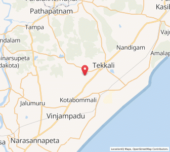 Map of Pedda Sana, Andhra Pradesh