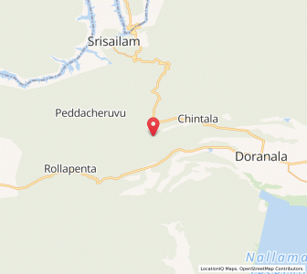 Map of Peddachama, Andhra Pradesh
