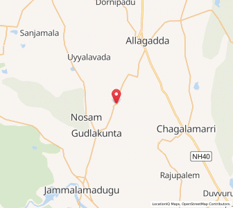 Map of Peddamudiyam, Andhra Pradesh