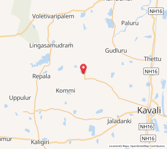 Map of Peddapavani, Andhra Pradesh