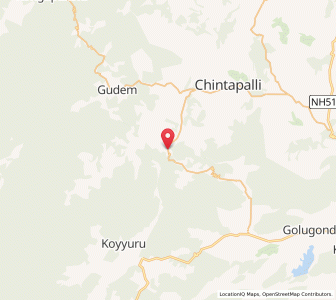 Map of Peddavalasa, Andhra Pradesh