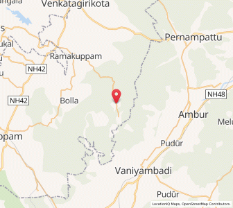 Map of Pedduru, Andhra Pradesh