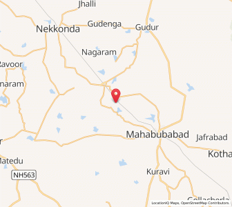 Map of Penkonda, Andhra Pradesh
